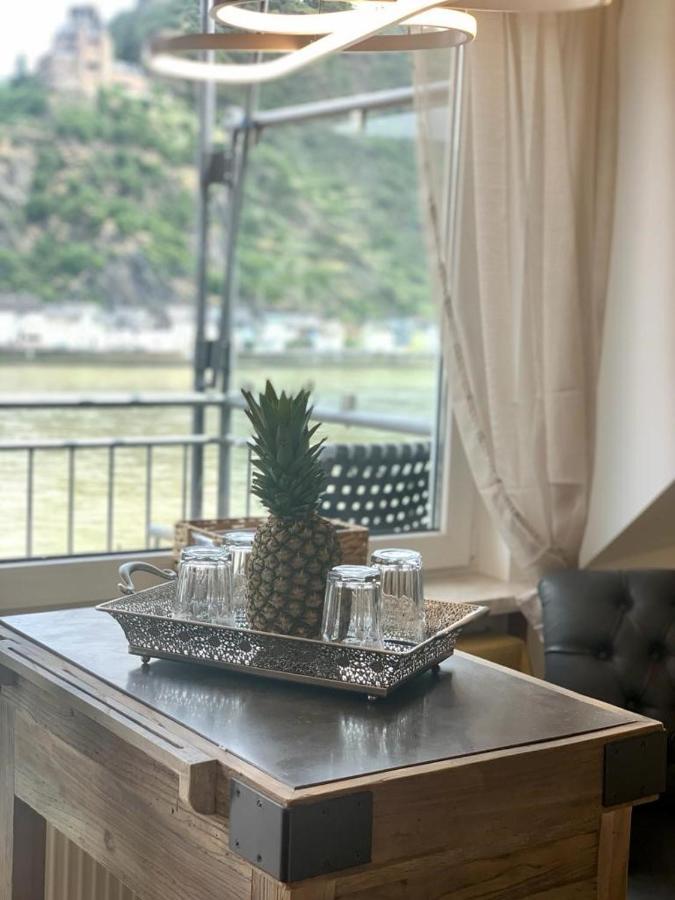 Ferienwohnung "Drei Burgen Blick" Sankt Goar Bagian luar foto