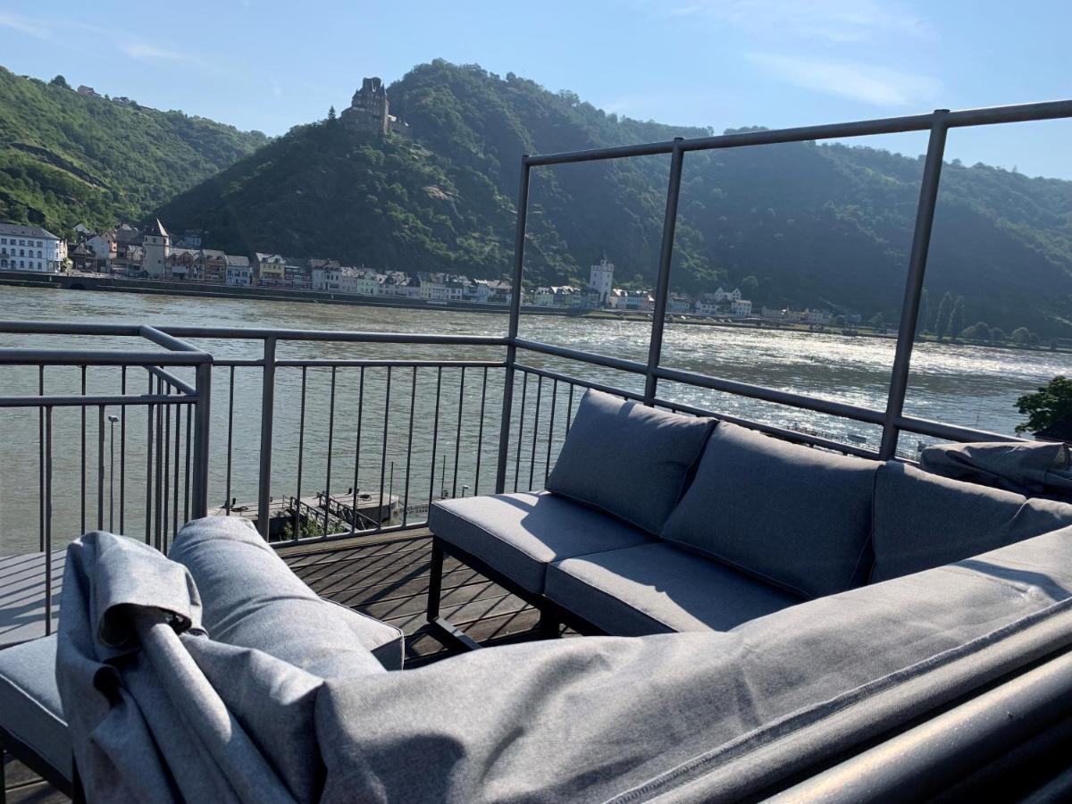 Ferienwohnung "Drei Burgen Blick" Sankt Goar Bagian luar foto